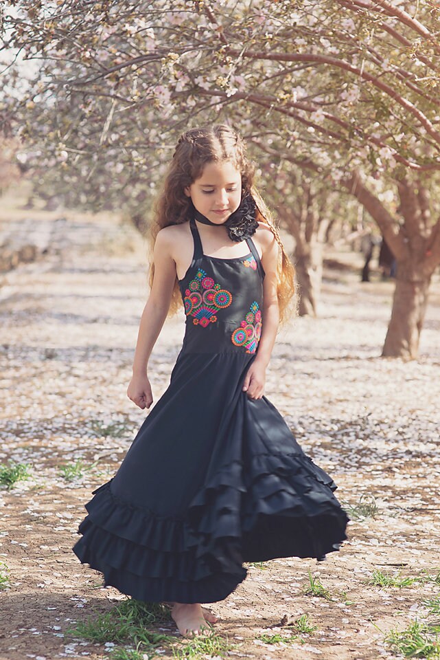 bohemian ethnic dress
