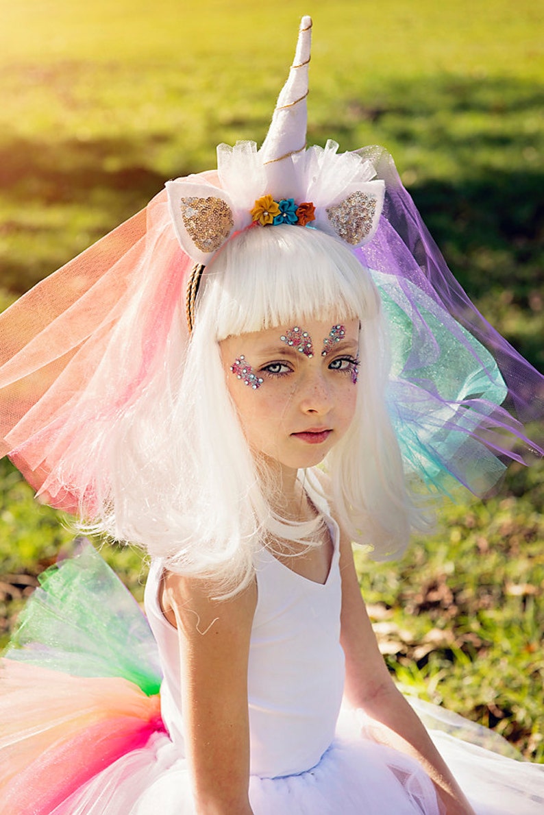 Unicorn Girls Tutu HALLOWEEN Unicorn Costumeunicorn Etsy
