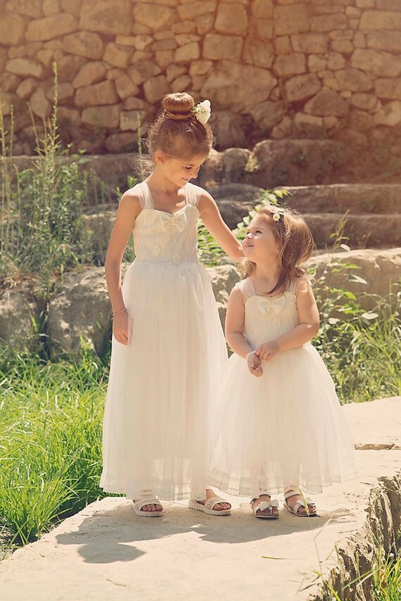 etsy flower girl dresses tulle