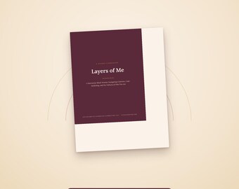 Black Women Identity Journal | Colorism, Code-Switching & Self-Discovery Workbook | Printable Digital Download | Layers of Me