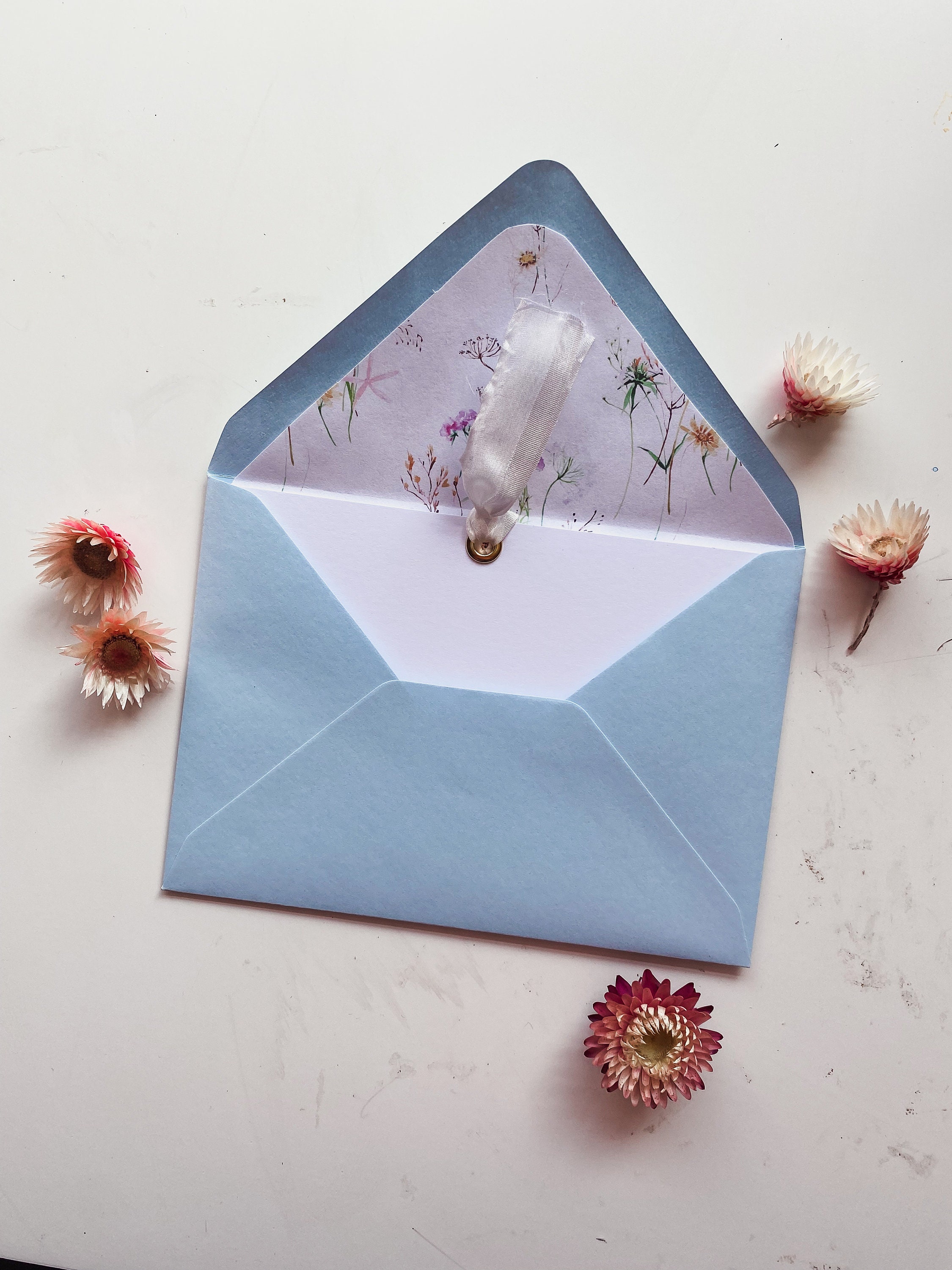 Pack of 10 Wildflower Notelets With Matching Envelopes Etsy UK