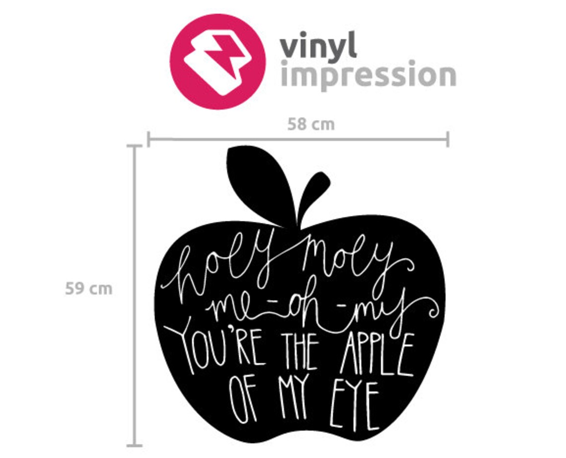 Holy Moly Wall Sticker Quote Wall Sticker Quirky Wall Art Etsy