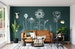 Large decorative VINYL FLOWER wall sticker decals. (PACK 2) 