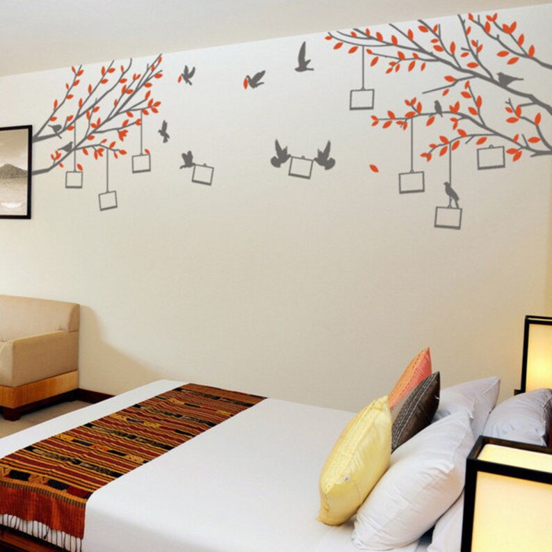PHOTO TREE Vinyl Wall Sticker Life Size 140 X 135cm / 55 X Etsy