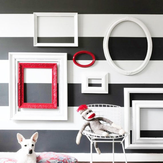 Stripes Wall Sticker Etsy