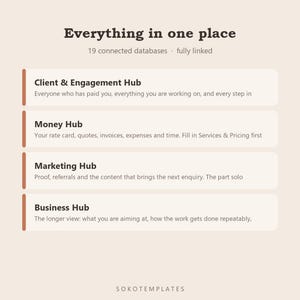 Bookkeeper Practice Hub Notion Template – Every client deadline, deliverable and query in one place zdjęcie 3