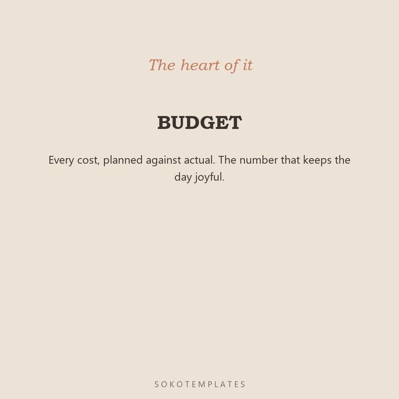 Wedding Planner & Budget Notion Template – Every supplier, payment, guest and to-do for your wedding image 4