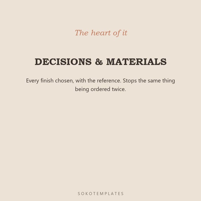 Home Renovation Planner Notion Template – Project, Budget, Contractors (Digital Download) image 4