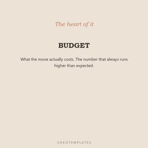 Moving House Planner Notion Template – Timeline, Packing, Address, Budget (Digital Download) image 4