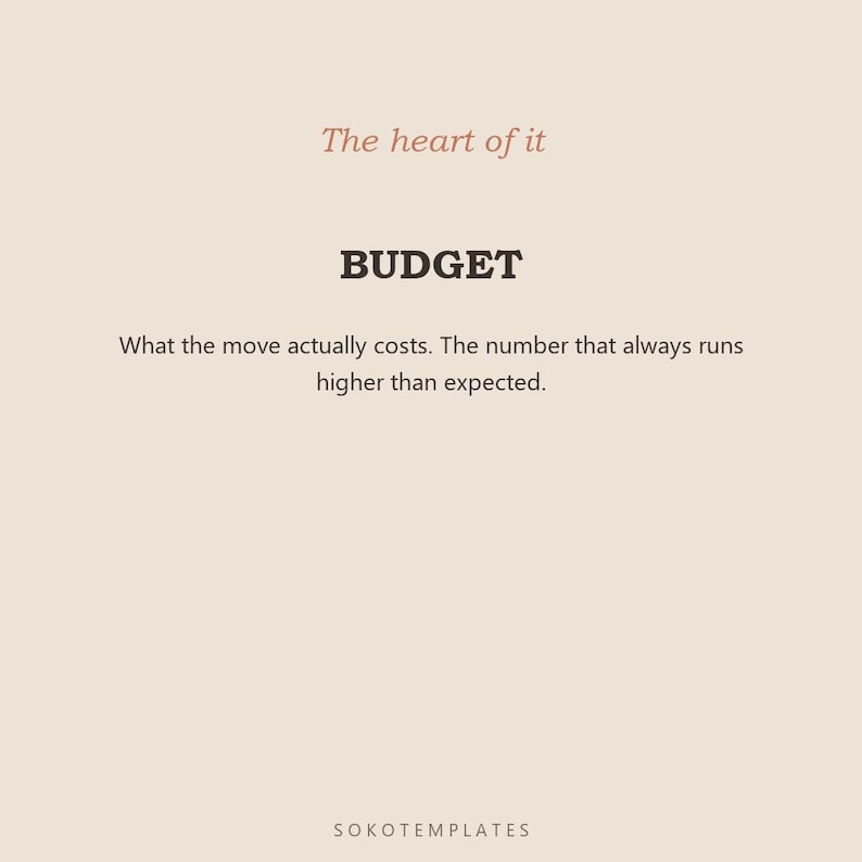 Moving House Planner Notion Template – Timeline, Packing, Address, Budget (Digital Download) image 4