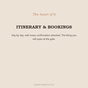Travel Planner Notion Template – Every trip, itinerary, bookings, budget and packing, in one place image 4