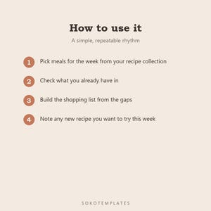 Notion Recipe Box & Meal Planner Template – Digital Organization (Instant Download) image 5
