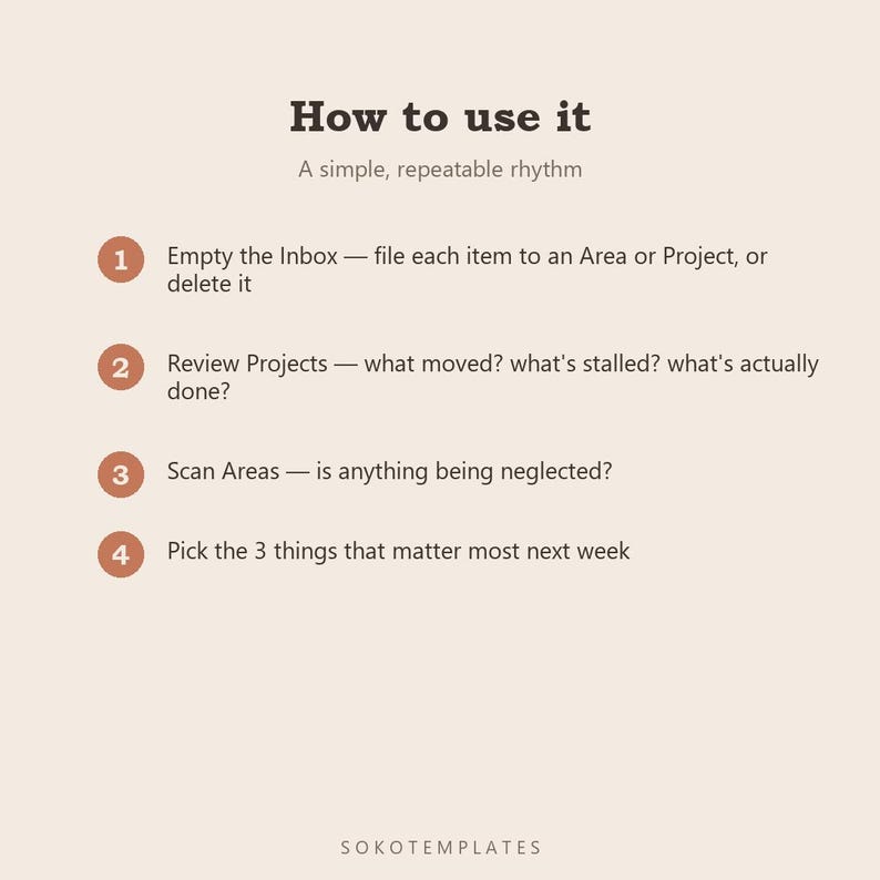 Business Second Brain Notion Template – Organized Workspace (Digital Download) image 5