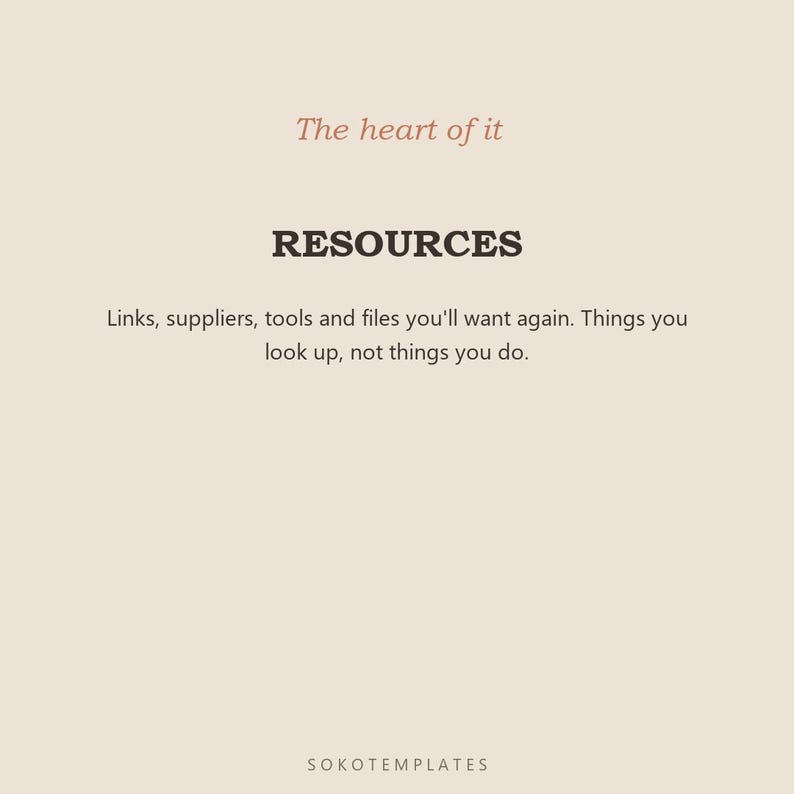 Business Second Brain Notion Template – Organized Workspace (Digital Download) image 4