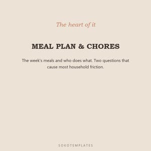 Family Organizer Notion Template – Schedules, Meals, Chores (Digital Download) image 4