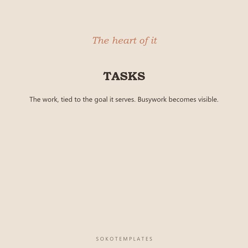 Small Business Planner Notion Template – Run your business from one page, goals, finances image 4