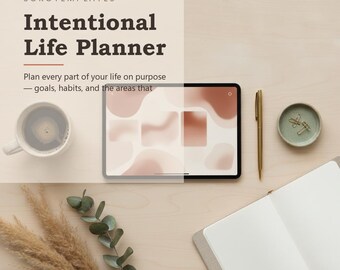 Plantilla de Notion para planificador de vida intencional: planifica cada parte de tu vida con propósito, metas y hábitos.
