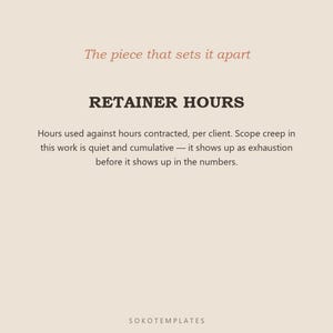 Virtual Assistant Business Hub Notion Template – Track every client's hours, tasks and renewal date image 4