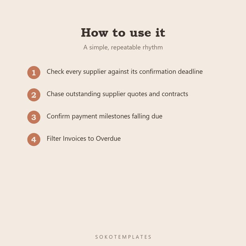 Wedding Planner Business Hub Notion Template – Organize Clients, Budget, Suppliers (Digital Download) image 5