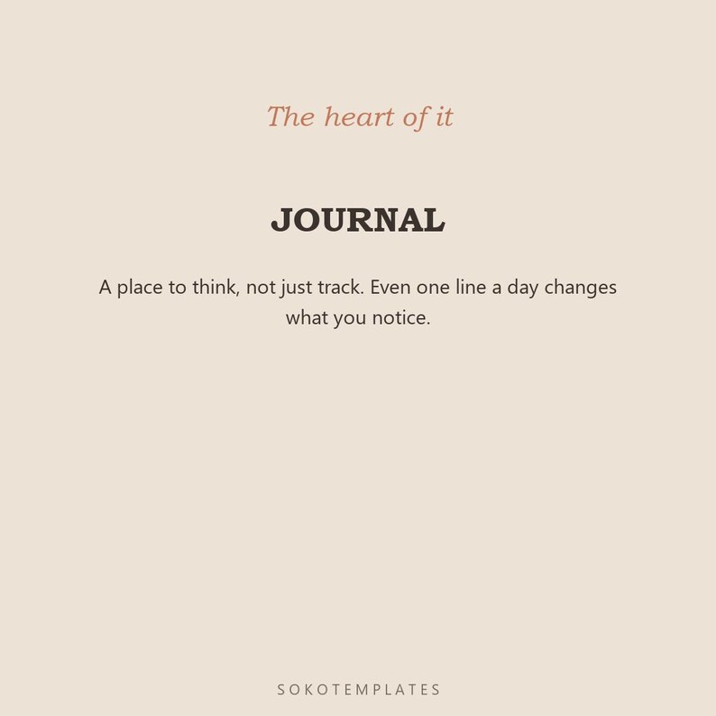 Intentional Life Planner Notion Template – Goals, Habits, Routines (Digital Download) image 4