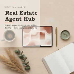 Real Estate Agent Hub Notion Template – Listings, buyers, showings and closings tracked image 2