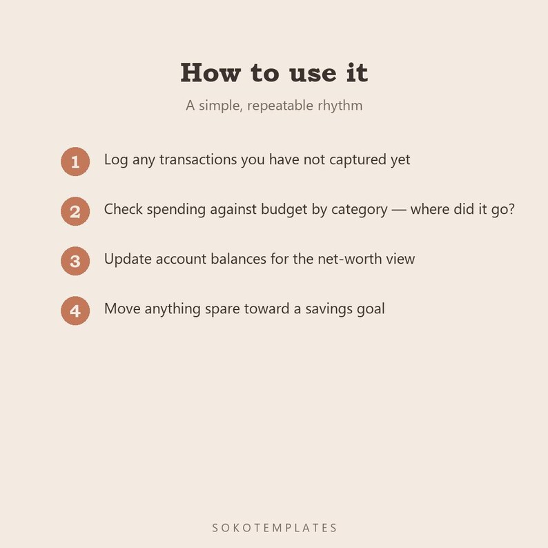Personal Finance Tracker Notion Template – Budget, Expenses, Savings (Digital Download) image 5