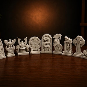 Historical Artifact Collection | 9 Civilization Replicas, Museum Style Decor