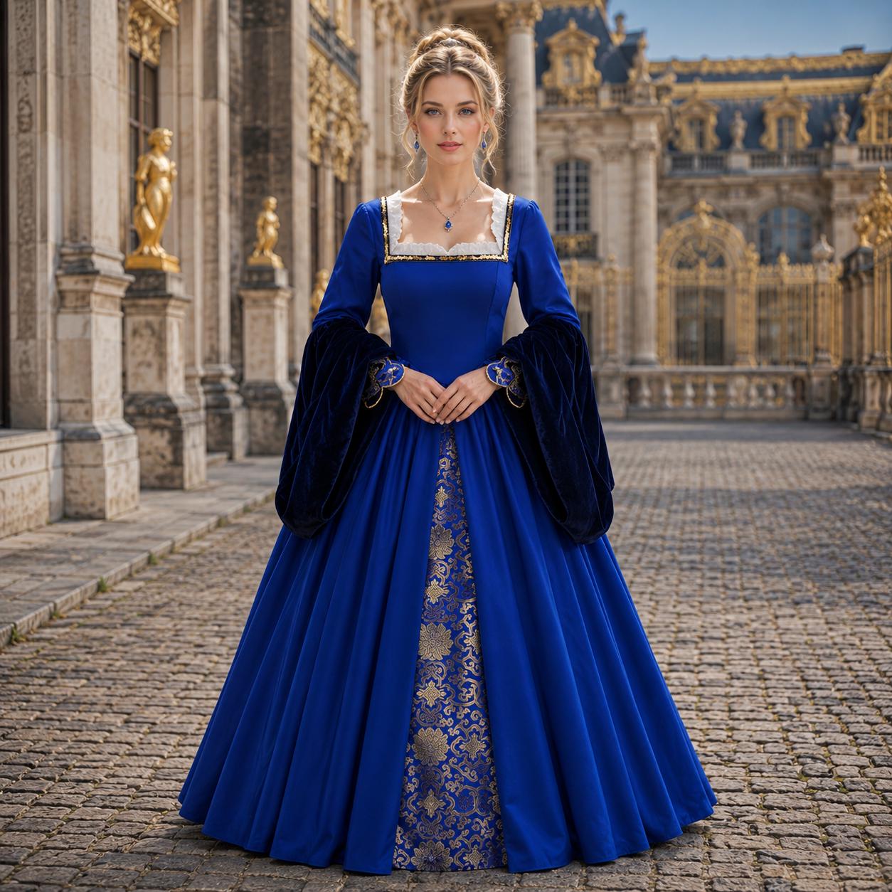 Fantasy Royal Blue Dress