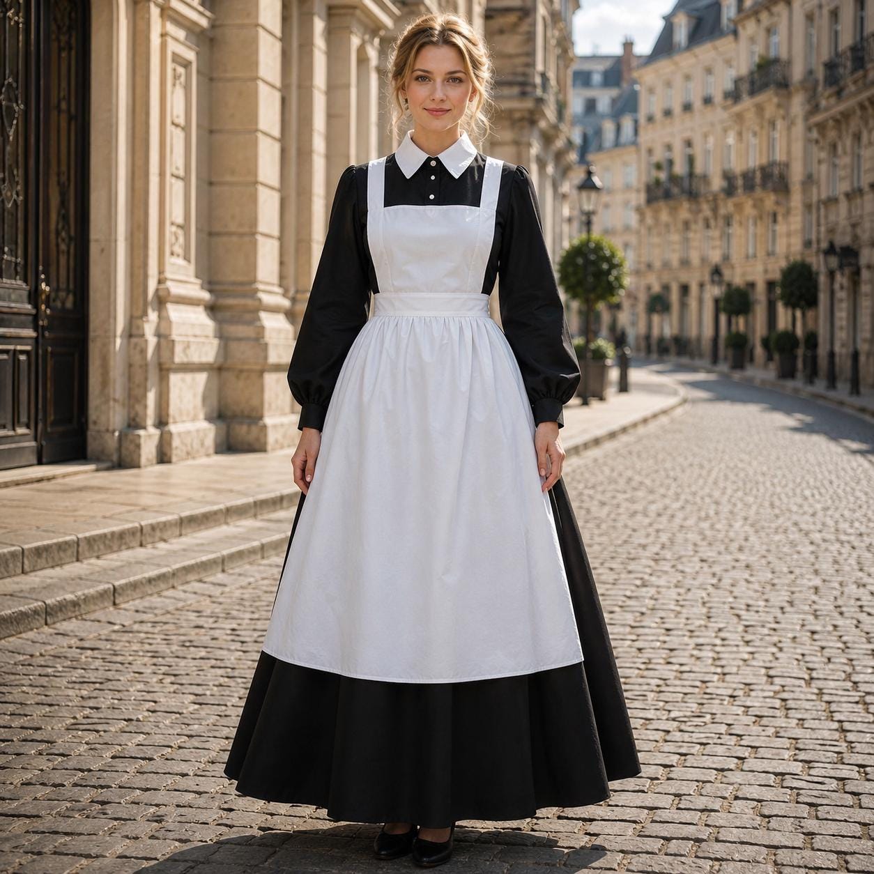 formal maid dress Long circus outfit