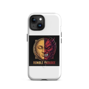 Split Face: The Guardian — Humble Paradox MagSafe Tough Case for iPhone
