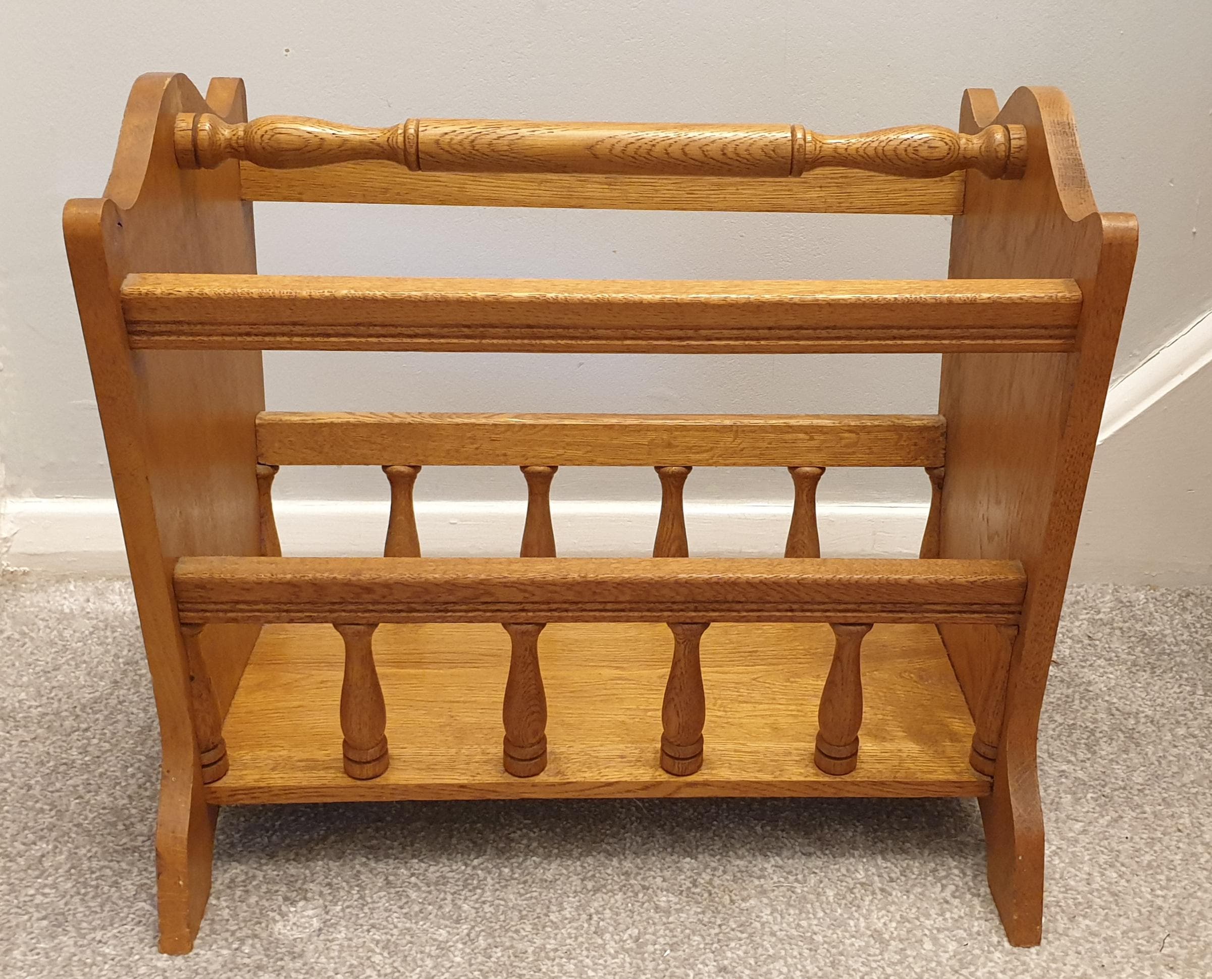 Vintage Magazine Rack Holder Floor - Etsy