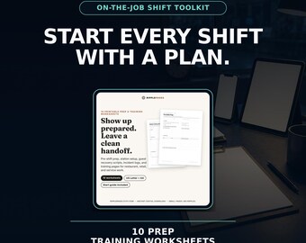 Shift Worker Toolkit: Printable Work & Routine Organizer