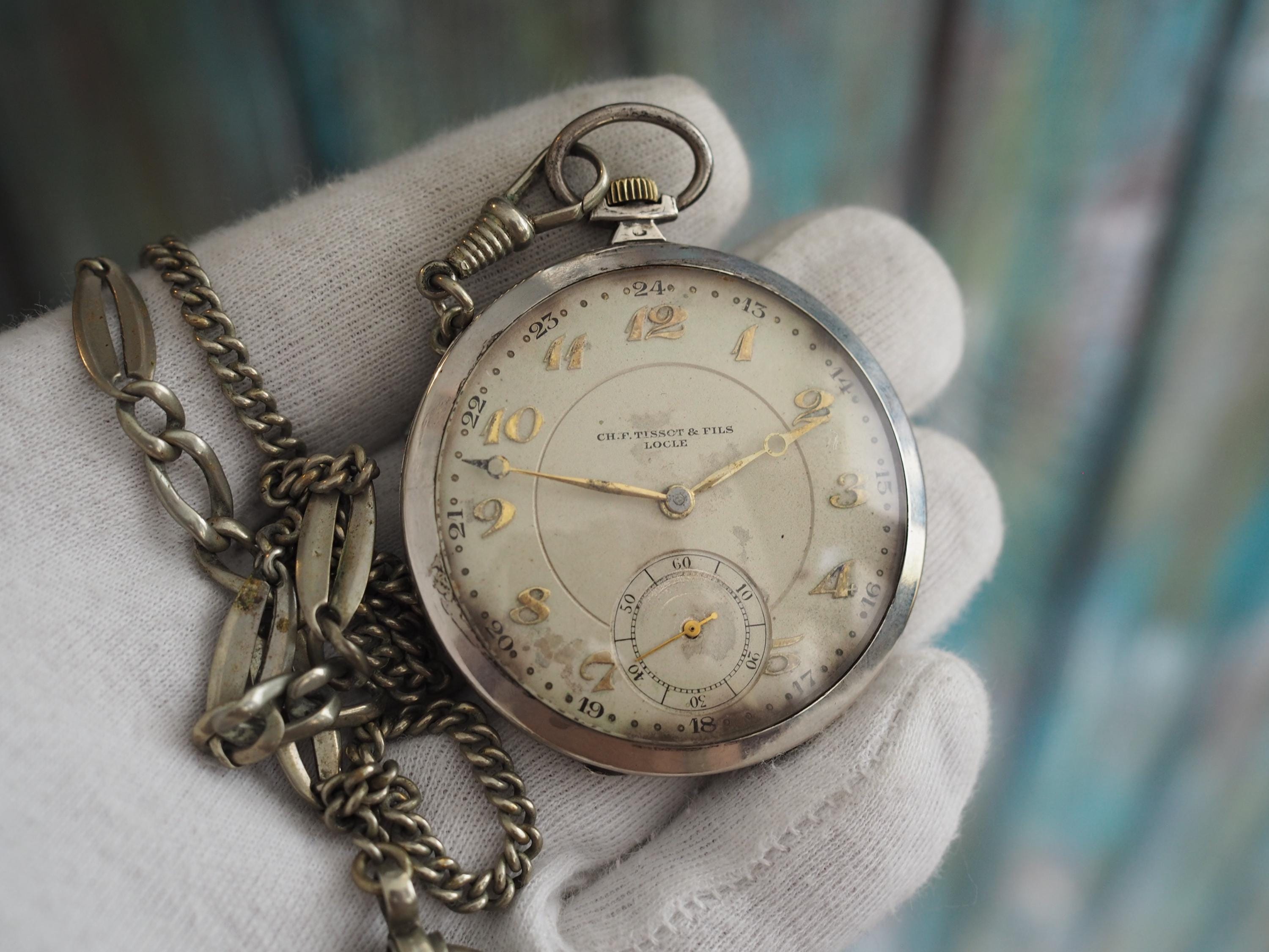 Tissot pocket watch - Etsy 日本