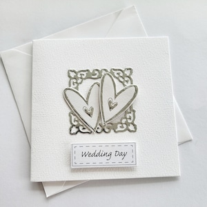 Mini-cartes coeurs de mariage