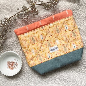 Knitting Project Bag | Sugar and Spice