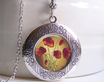 Bohemian Happy Dream Locket Necklace - Pink