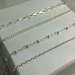 Dauerhafte Schmuck Starter Kit-Sterling Silber Ketten Starter Paket-Permanente Schmuck Ketten durch den Fuß-Schmuck Lieferketten Großhandel