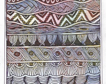 Patterned horizons