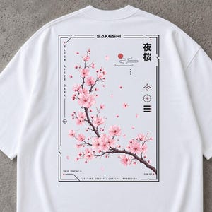 Sakura T Shirt - Etsy UK