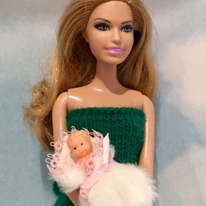 barbie pregnant belly