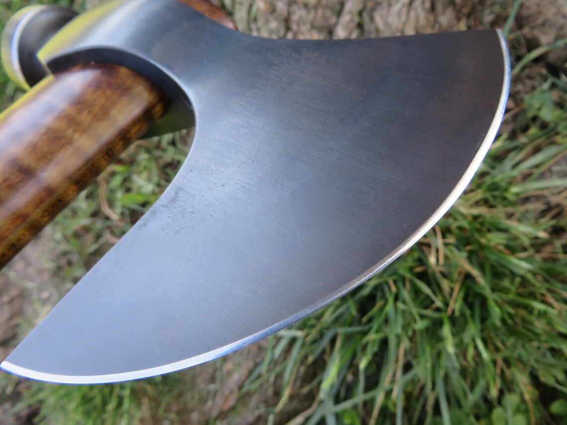 USA Hand Hammer Poll Tomahawk Curly Maple Handle Etsy