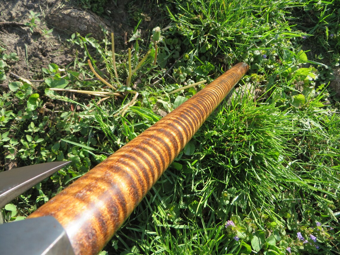 USA Hand Hammer Poll Tomahawk Curly Maple Handle Etsy