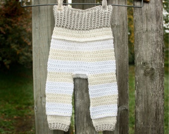 Crochet baby pattern romper pattern baby clothes crochet romper pants #100