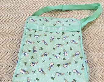 Peter Rabbit Green Hospital Baby Diaper Bag Enfamil Vintage 90s Beatrix Potter