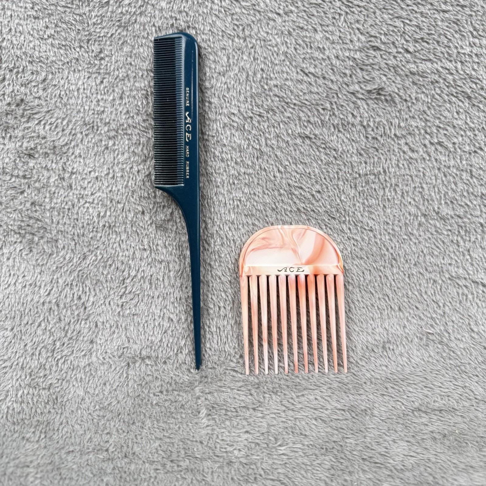 Ace Hard Rubber Comb - Etsy