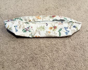 Longaberger Botanic Fields Floral Basket Fabric Liner Cottagecore Country 90s