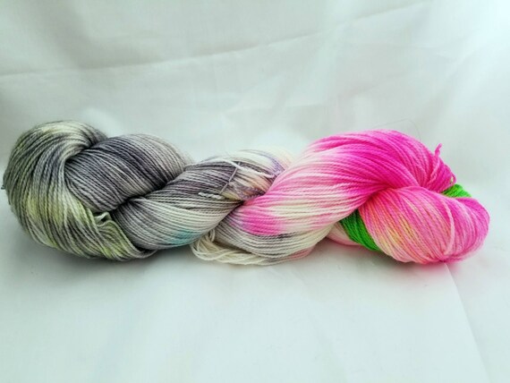 Fairy Garden Hand Dyed Sock Yarn 400 Yards Fairy Garden Hand Dyed Sock Yarn 400 Yards