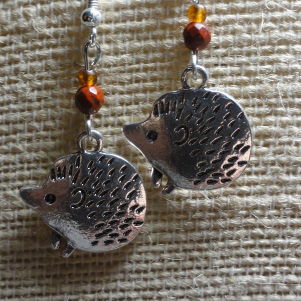 Hedgehog Earrings