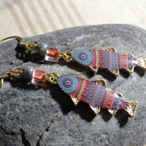 Jazzy Fish Earrings
