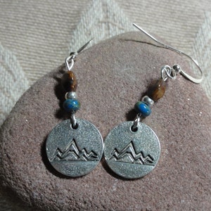 Mountain Silhouette Earrings